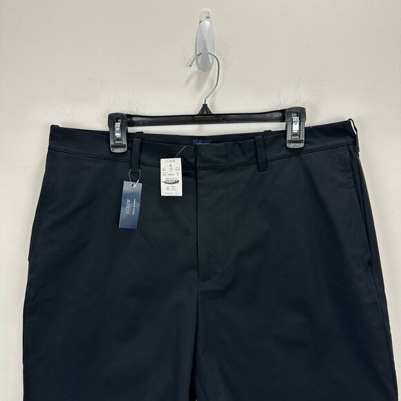 J.Crew 9" Tech Short Stretch UPF Moisture Wicking Mens Casual Black W 36 NWT - Picture 6 of 11